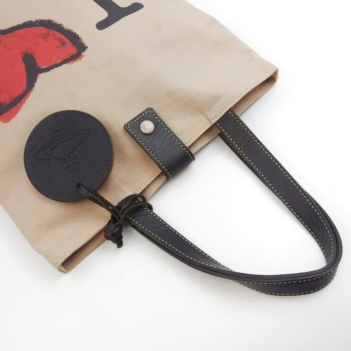 비비안 웨스트우드  I LOVE CRAP 캔버스 토트백 상품이미지3