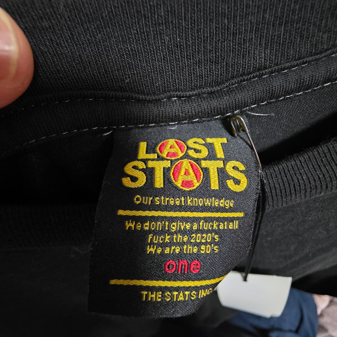 라스탯츠 플레임하츠 사이드 티셔츠 1사이즈 새상품 상품이미지4