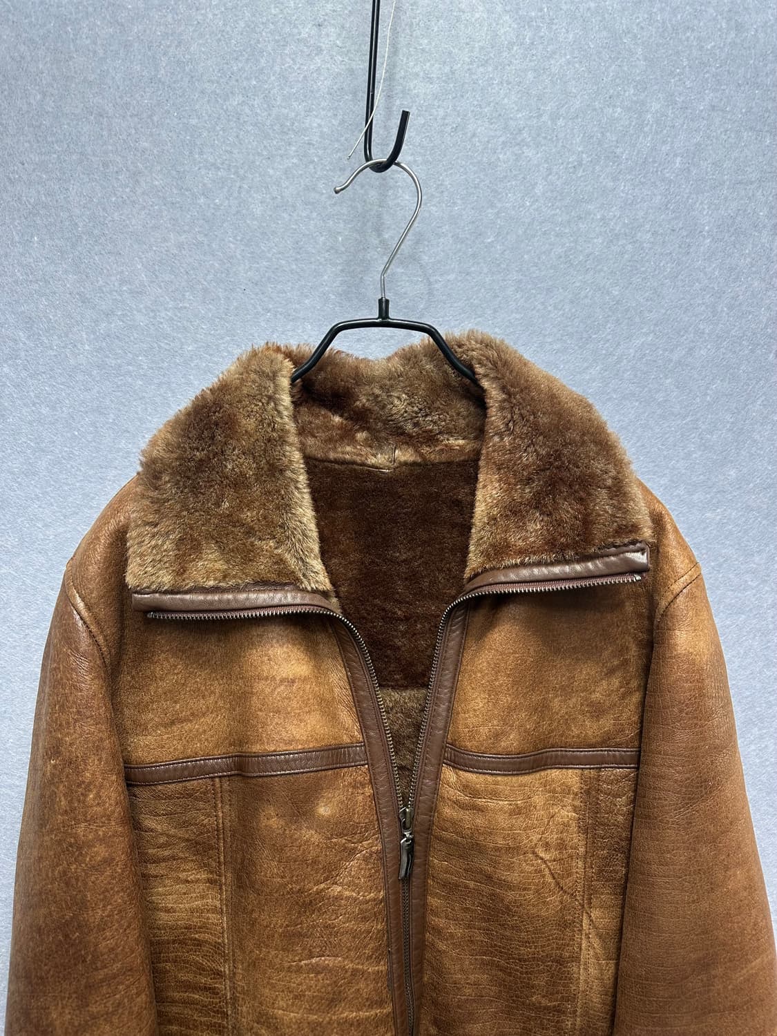 레베카 최연옥 양털 시어링 양가죽 무스탕 자켓 상품이미지3