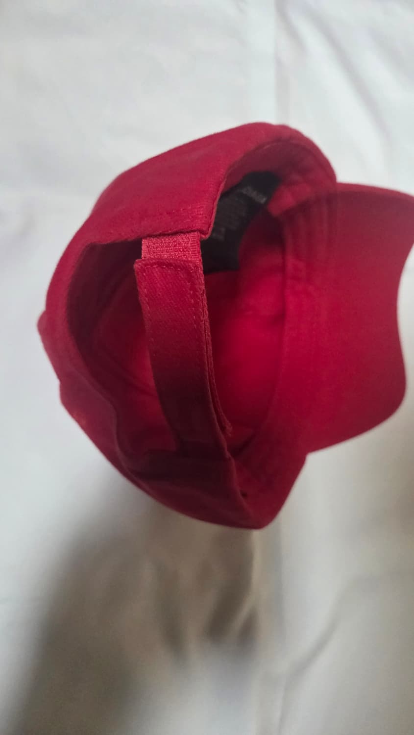 발렌시아가 볼캡 모자 레드 L사이즈 상품이미지5