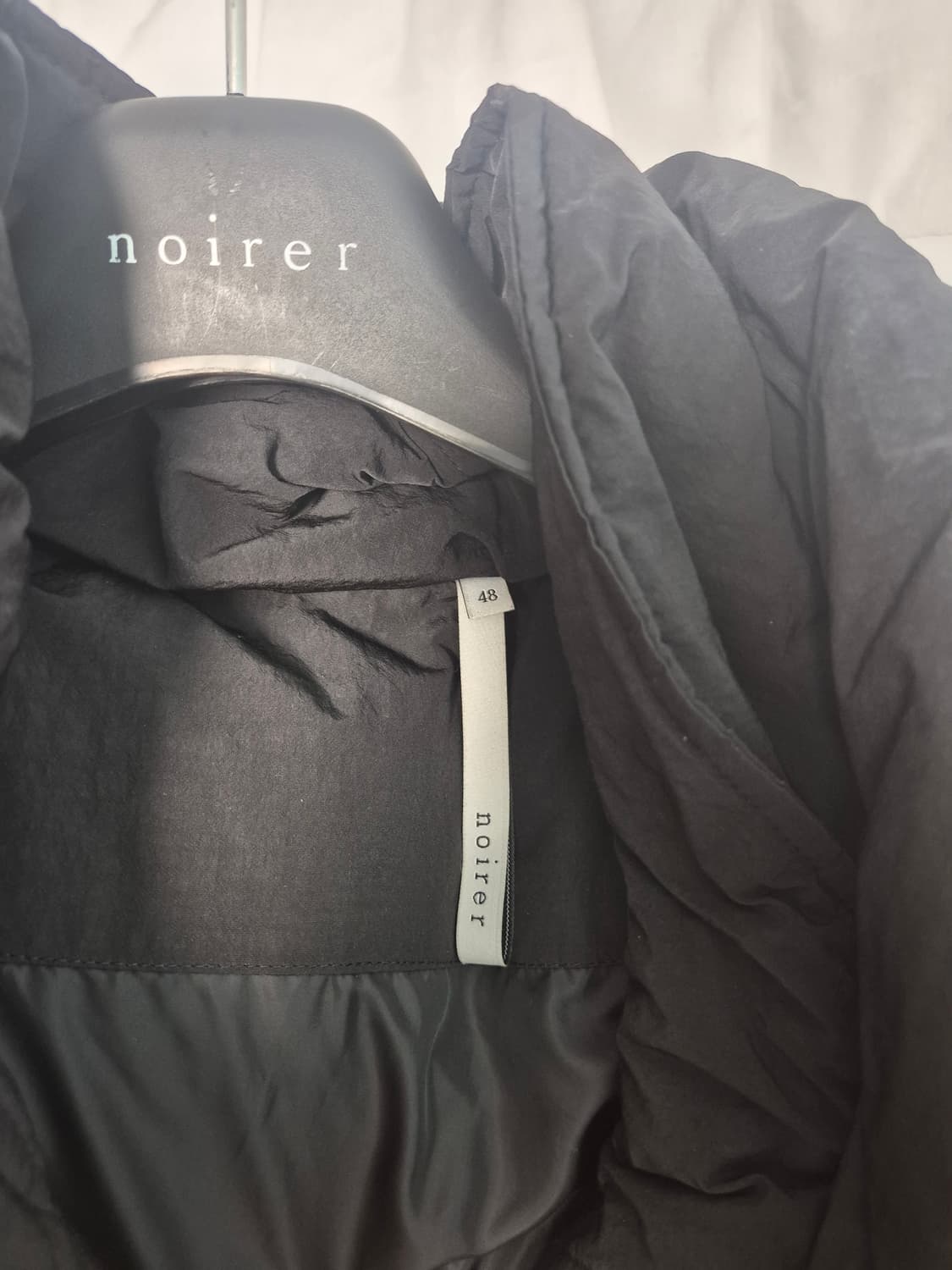 노이어 크롭 레이어드 푸퍼자켓 패딩 자켓 48 상품이미지3