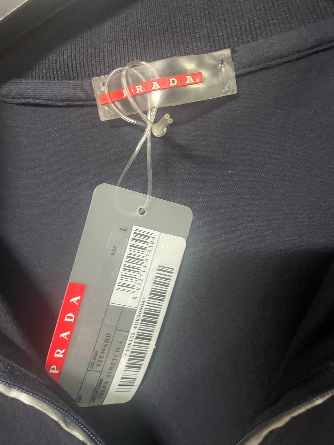 90s 프라다 스포츠 반팔집업  L 상품이미지2