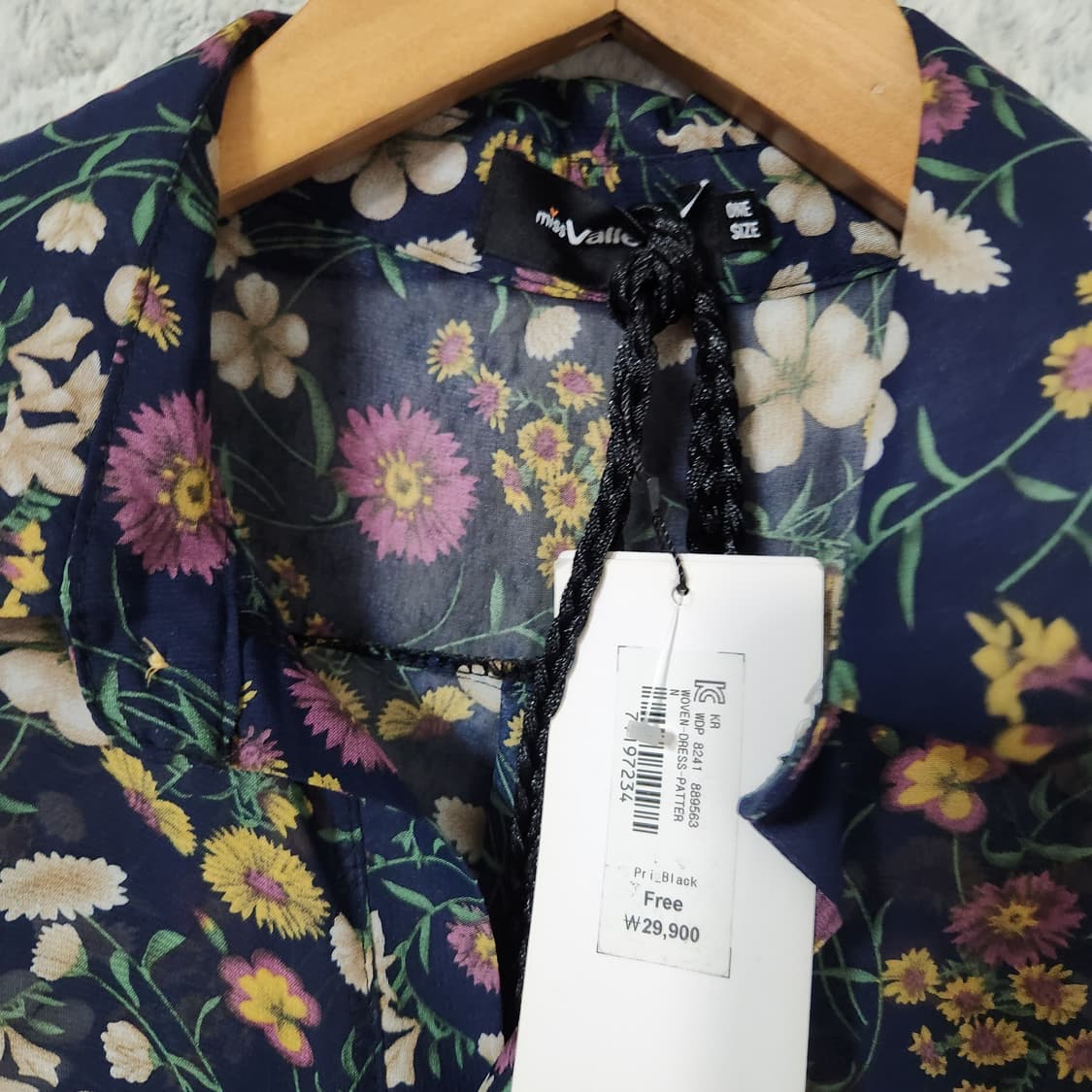 218A [F] 새제품 미스벨리 여성 플라워 원피스 상품이미지2