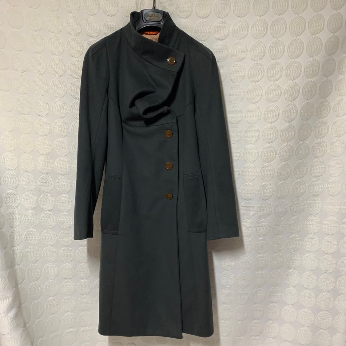 vivienne westwood 딥그린 울 코트 상품이미지3