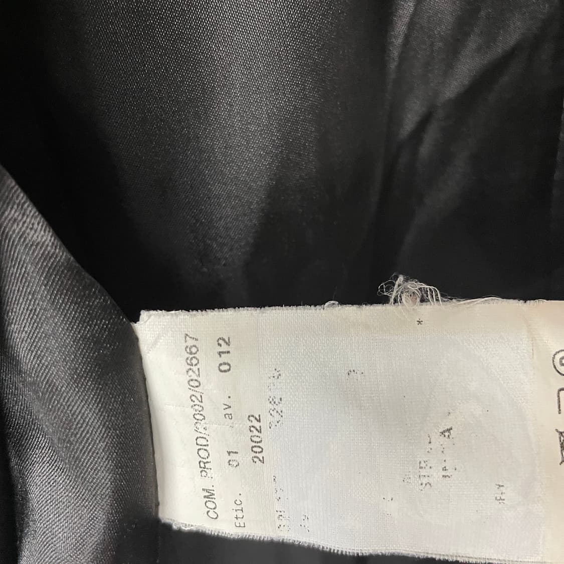 엠포리오아르마니 블랙 코트 12(W) 상품이미지5