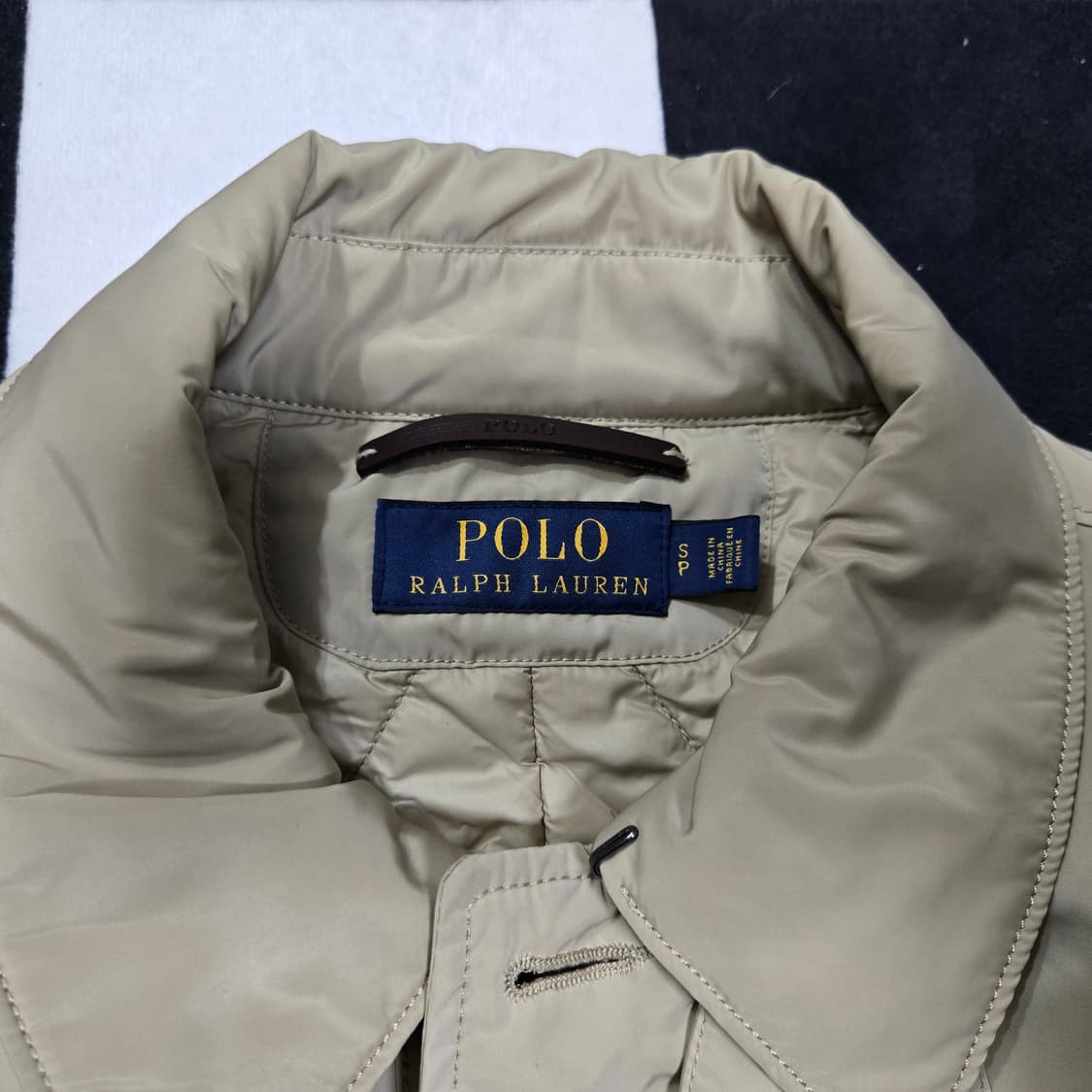 S 폴로랄프로렌 패딩코트 베이지 상품이미지3