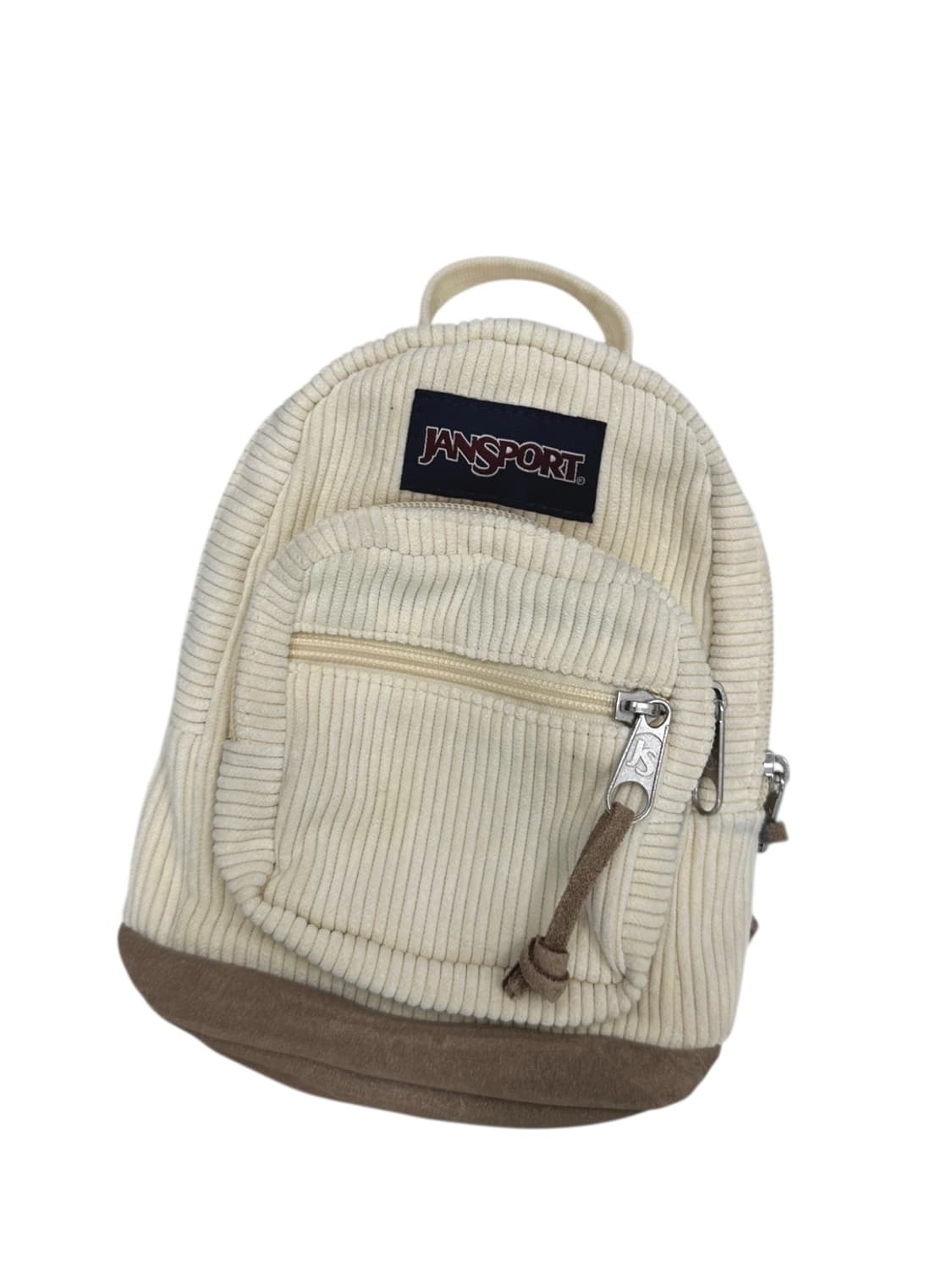 잔스포츠 골덴 미니백팩  아이보리 상품이미지1