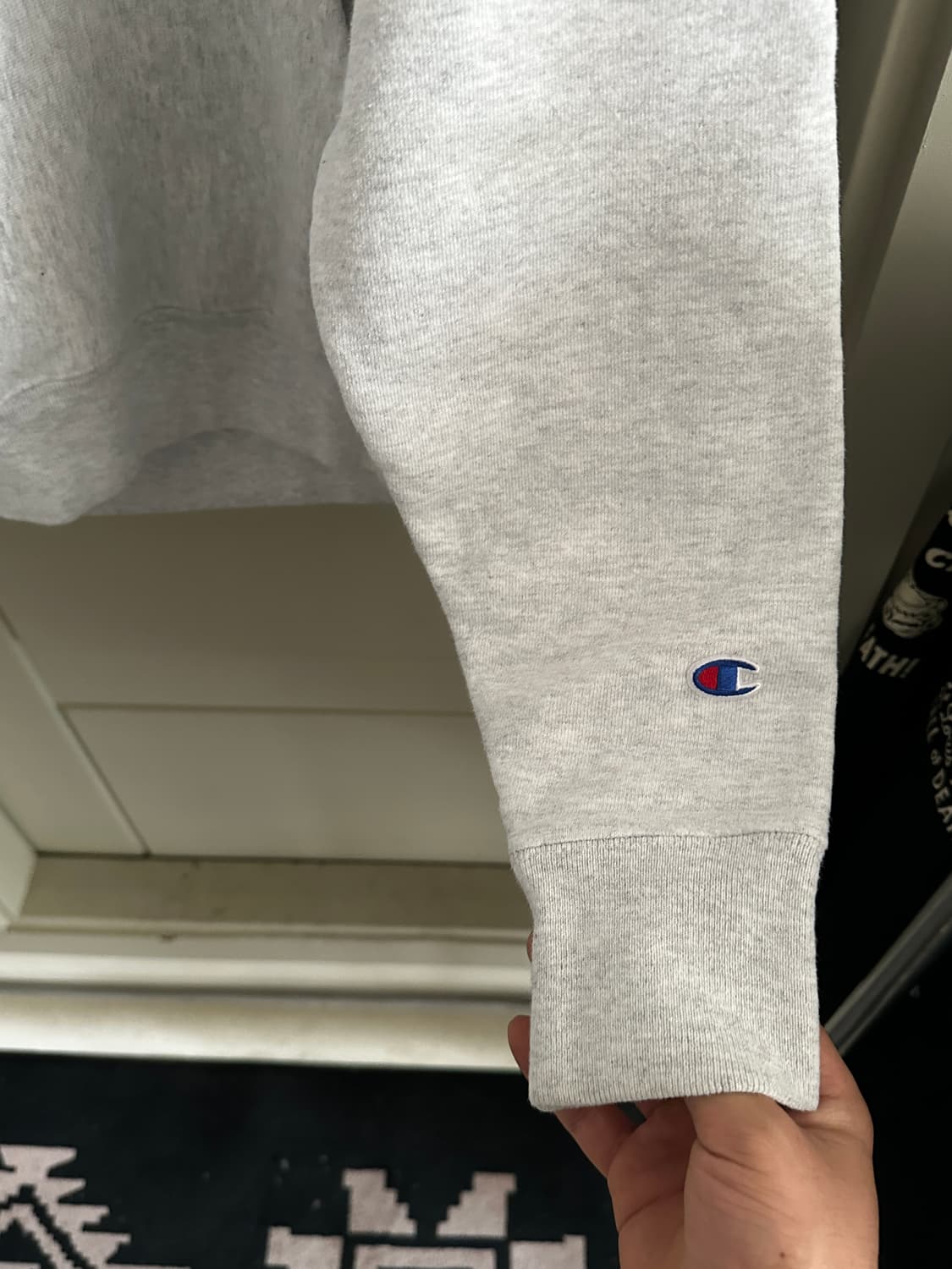 Champion Reverse Weave 멜란지 후드 상품이미지2