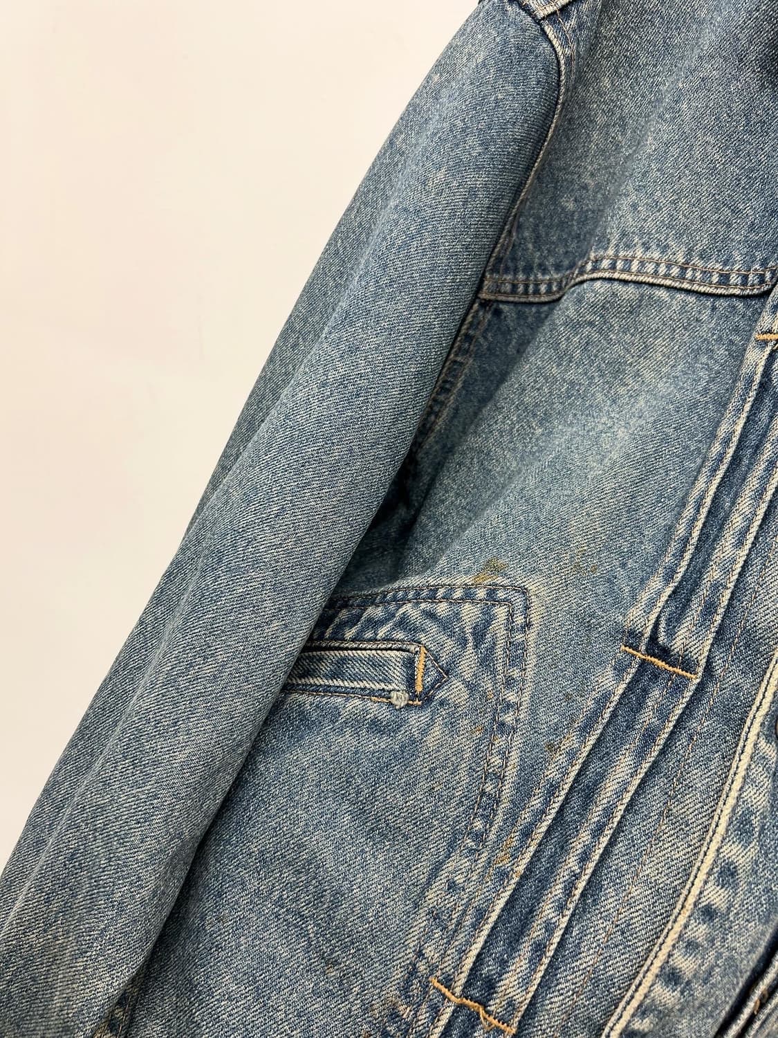 80s H.M Classic 1세대 복각 데님 자켓 상품이미지7