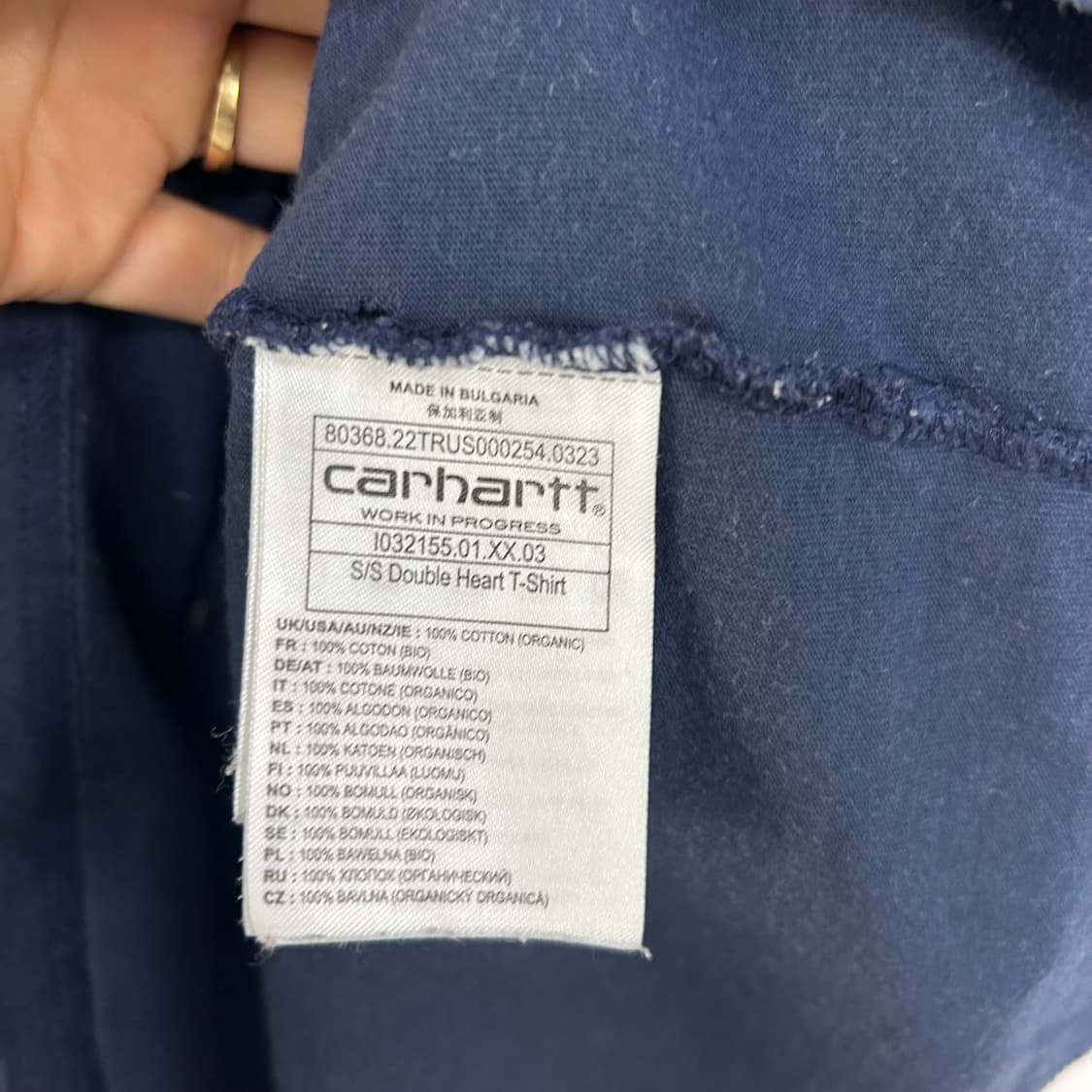 칼하트 WIP 반팔티[1756] 상품이미지9