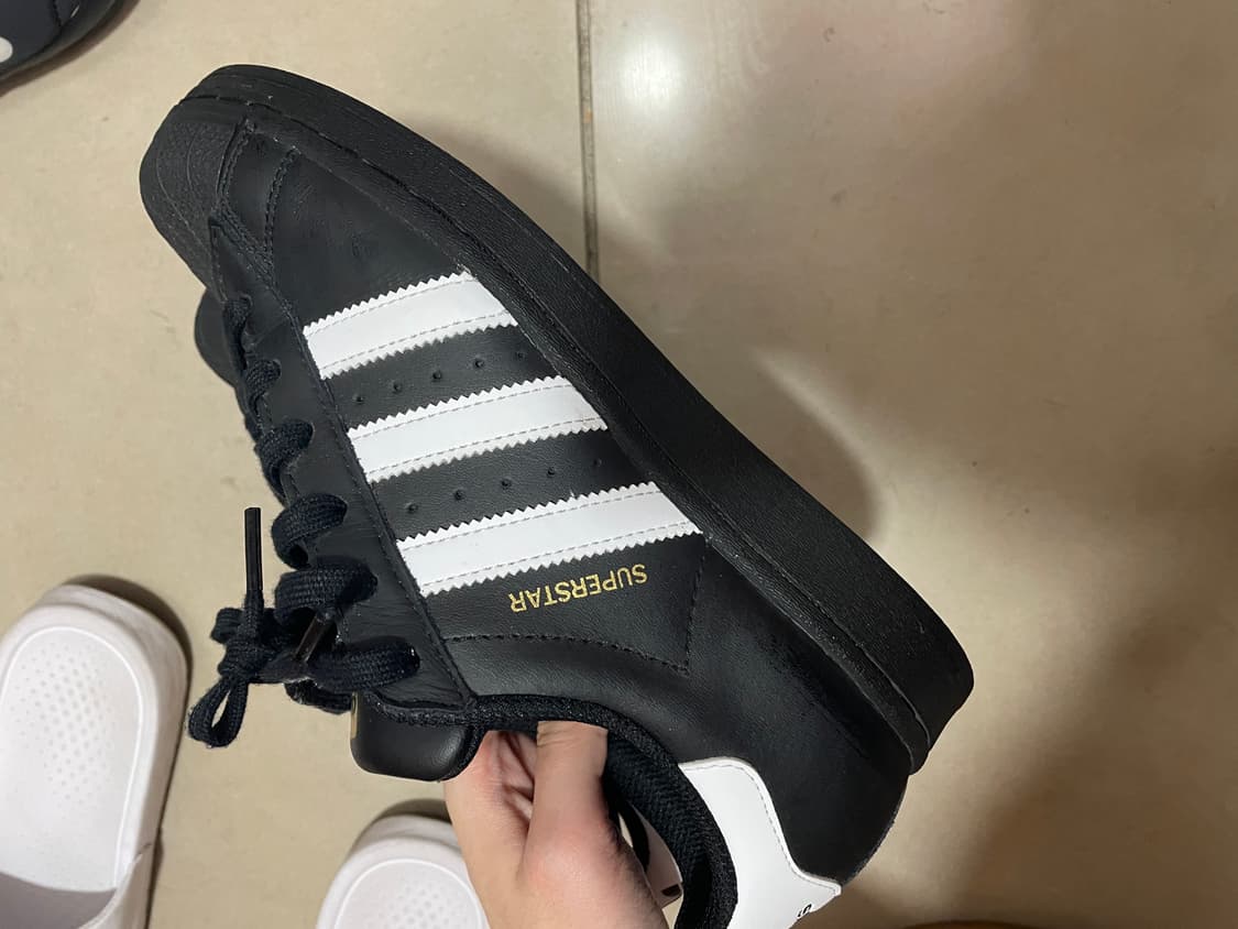 아디다스 슈퍼스타 블랙 245 상품이미지5