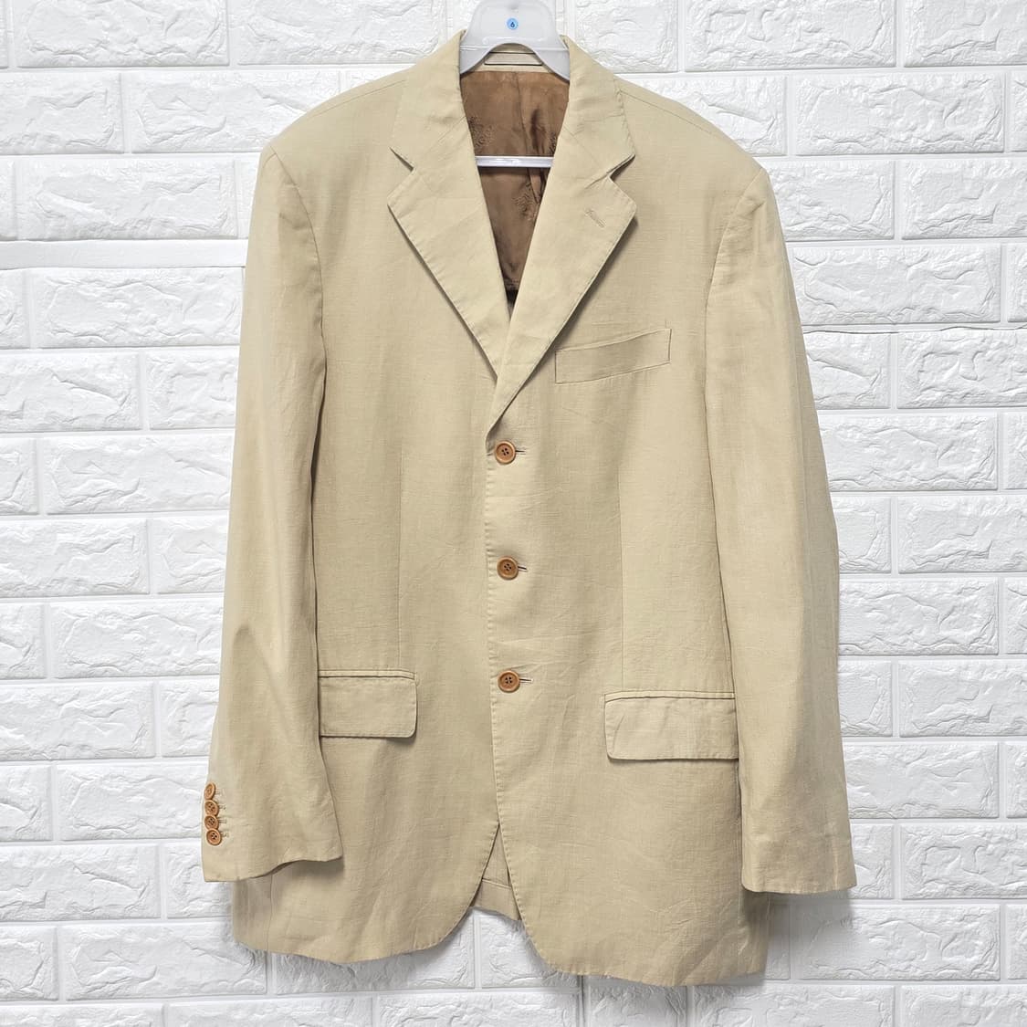택포_ 보기 Boggi Milano 남성 린넨 블레이저 L 상품이미지1