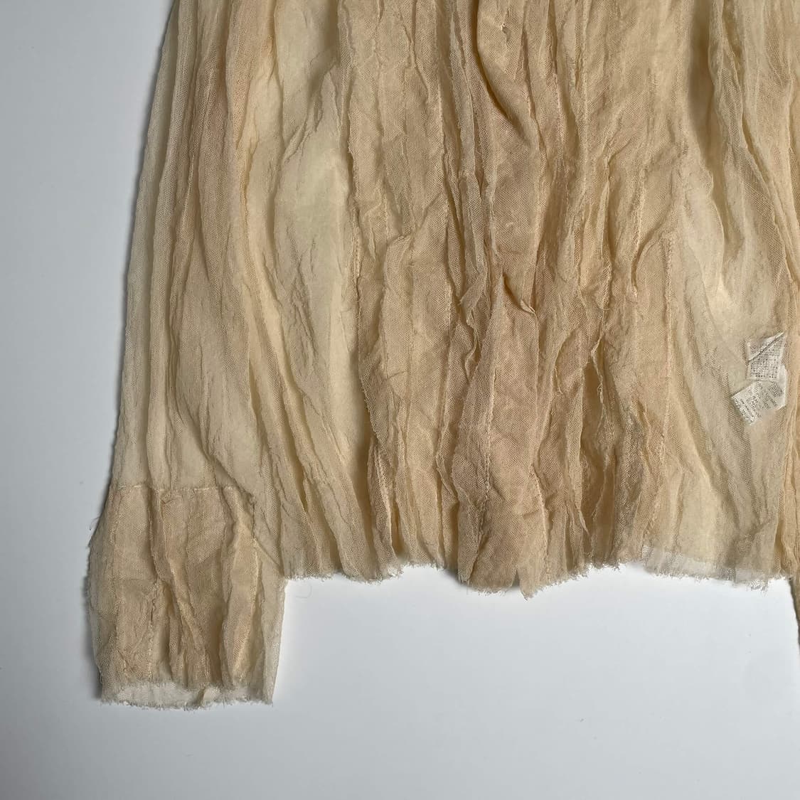 Krizia 시스루 코튼 가디건 (italy)  상품이미지4