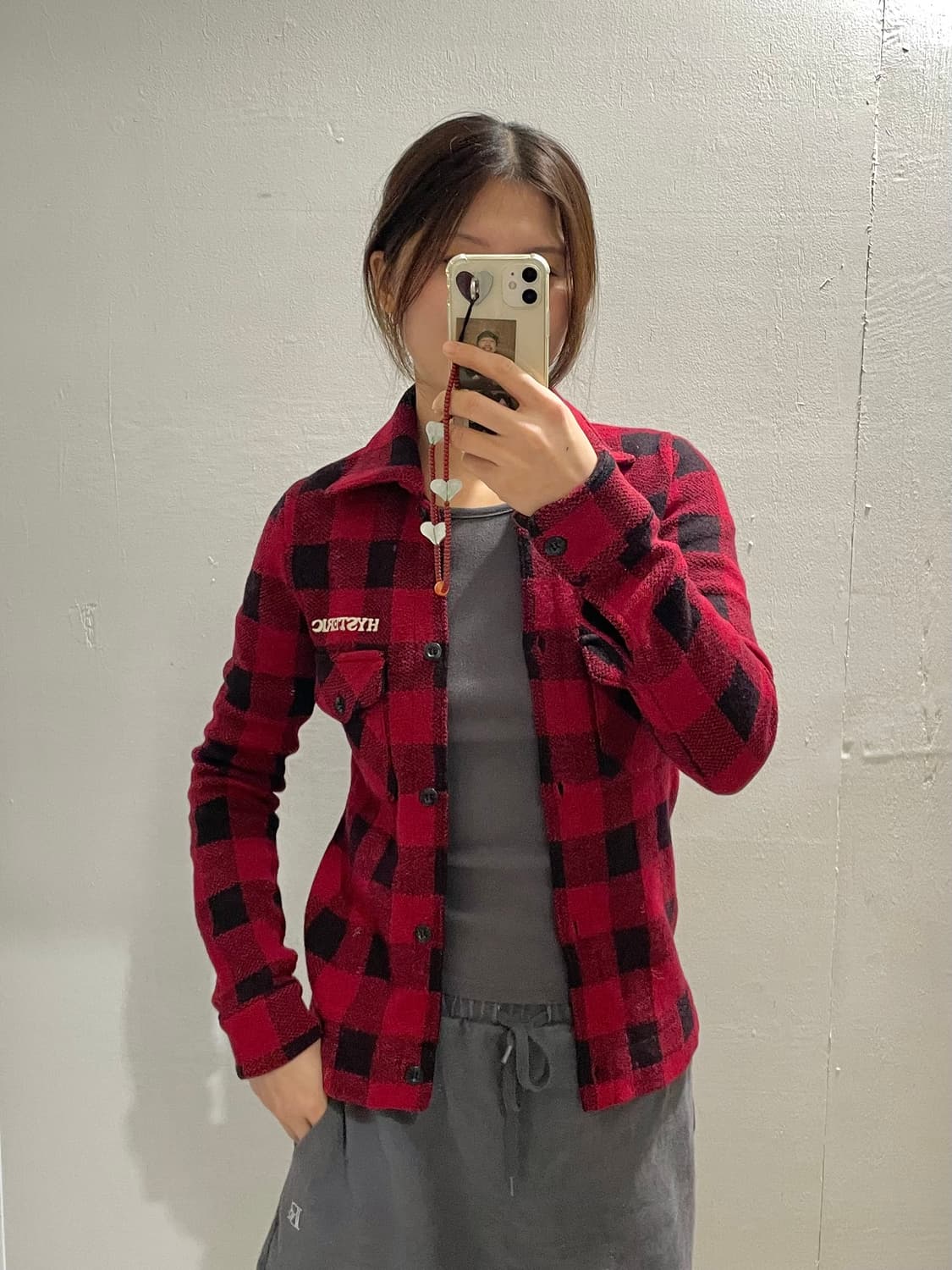  HYSTERIC GLAMOUR 니트 셔츠 상품이미지1