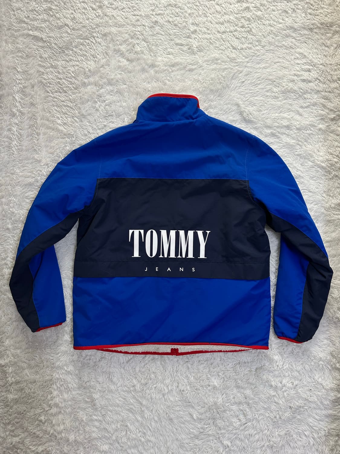 타미진스 양털/컬러블록 리버시블 자켓 XL 105/110 상품이미지3