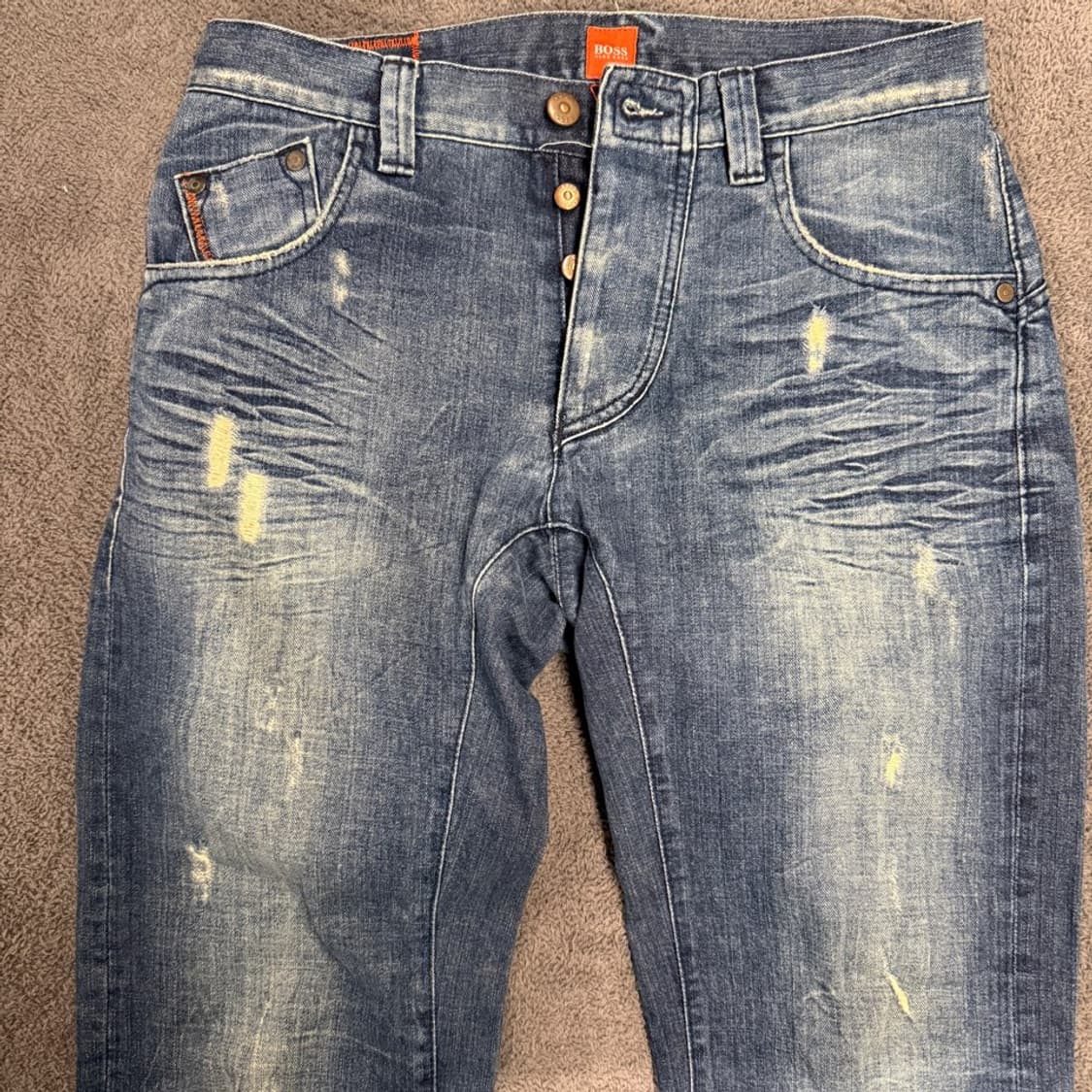 [정품/34] 휴고보스 워싱 데님 팬츠 상품이미지3