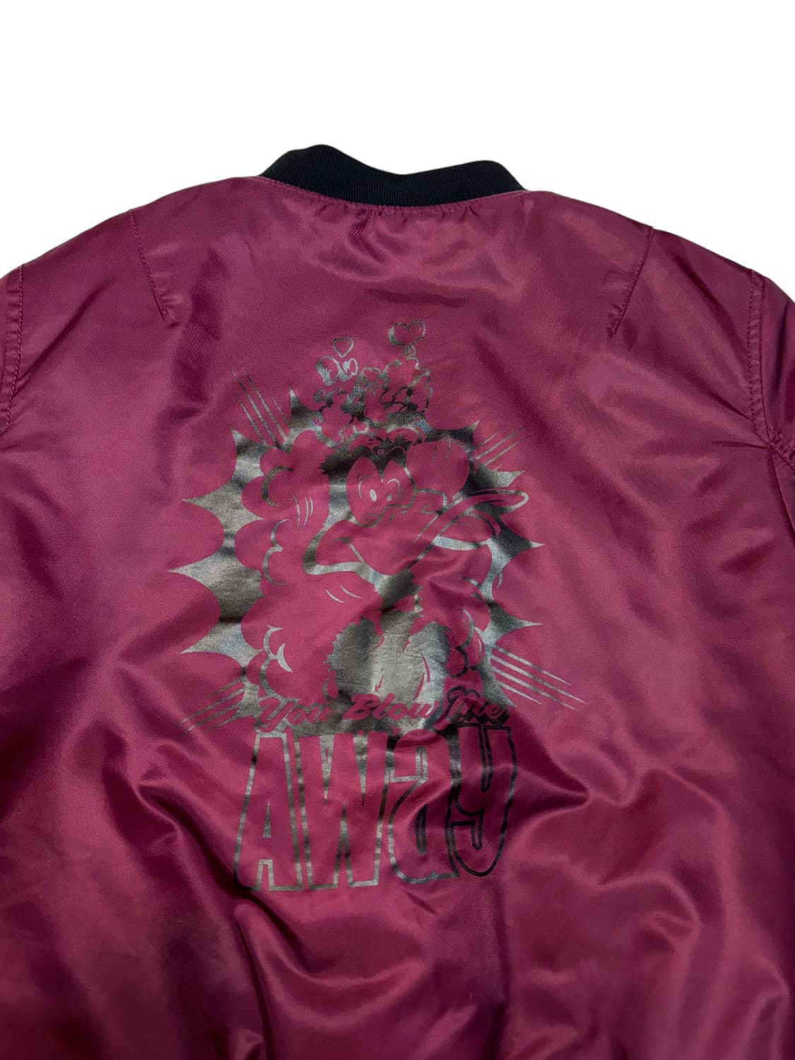 루니툰즈 벅스버니 ma-1 봄버 자켓 (S)    상품이미지4