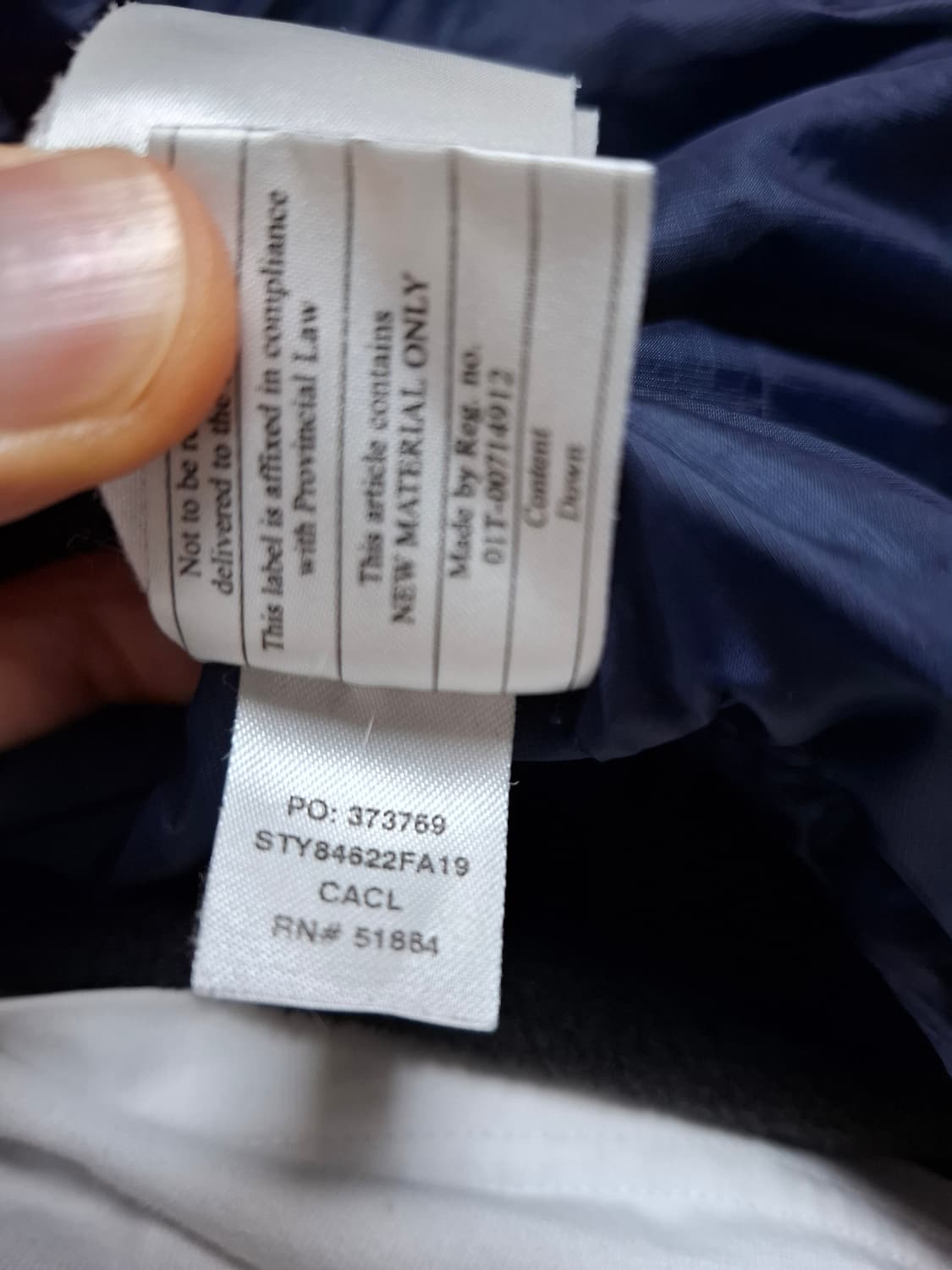 L 파타고니아 다운스웨터 베스트 네이비 패딩 조끼 상품이미지6