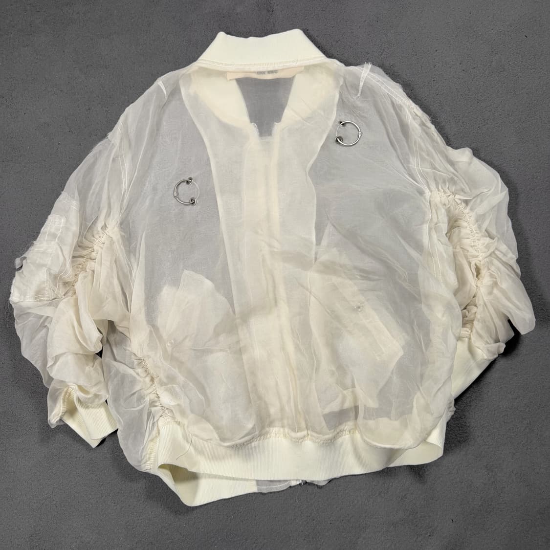 Damir Doma 다미르 도마 셔링 암 실크 MA-1 봄버 자켓 상품이미지5