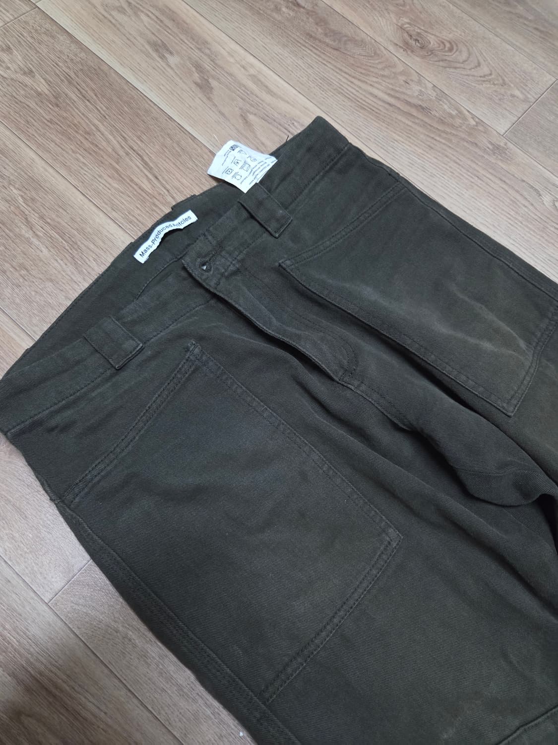 [플라스틱프로덕트] 웨이브 지퍼팬츠 초콜릿 S 상품이미지2