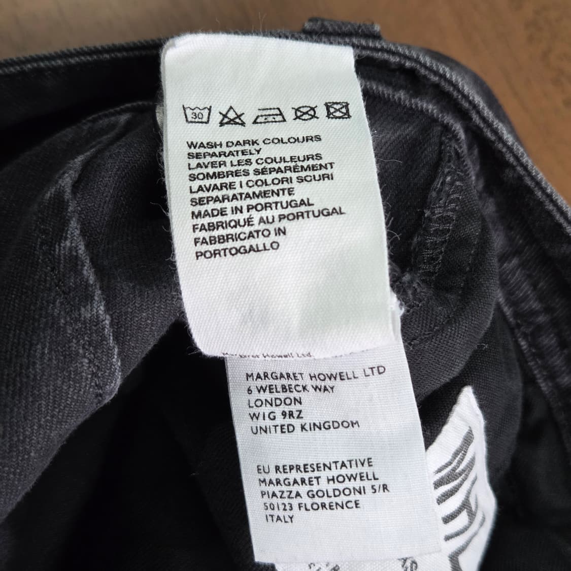 마가렛호웰 우먼 와이드 데님팬츠 S 상품이미지6