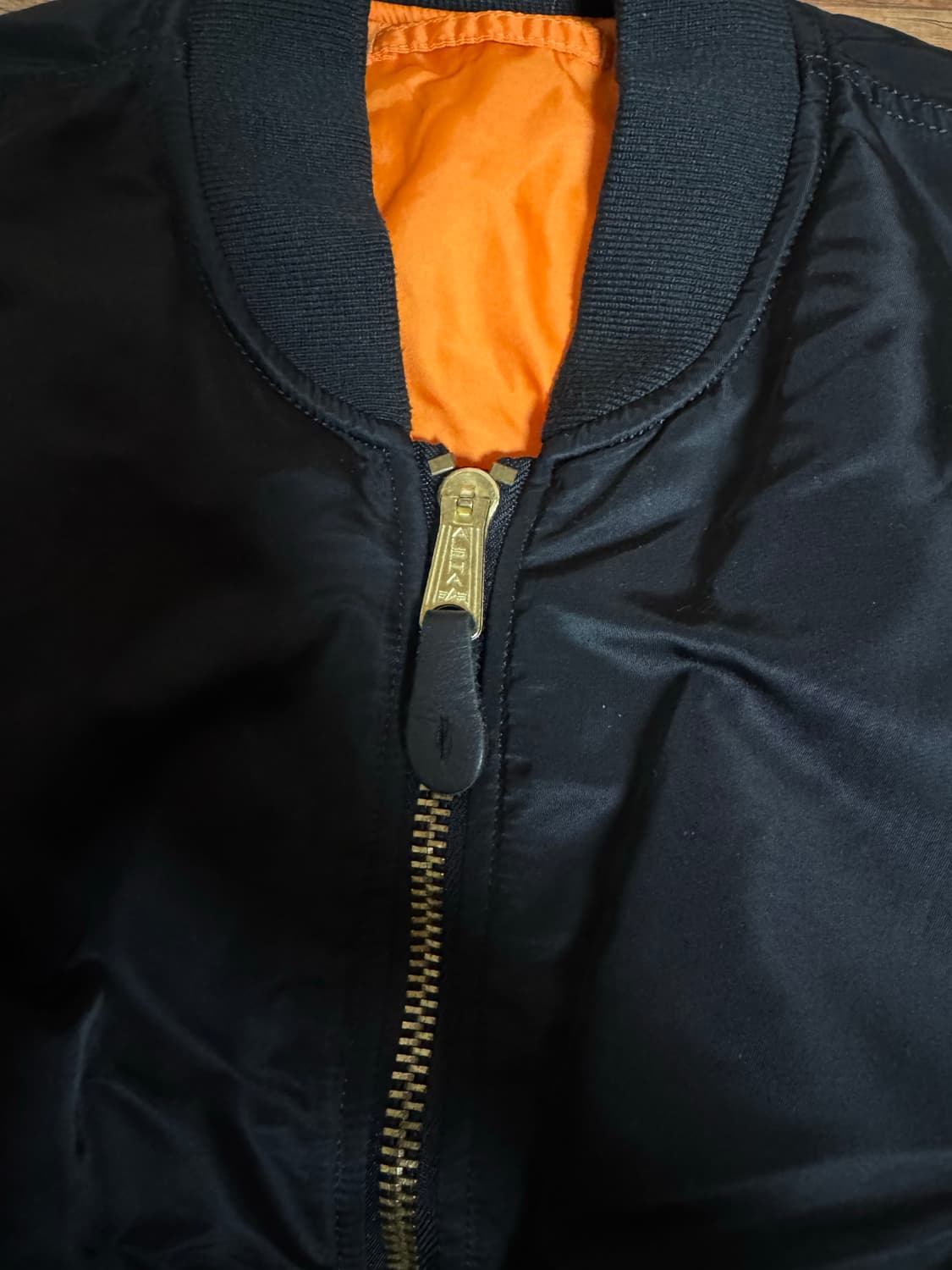 알파인더스트리 Ma-1 (xl사이즈) 상품이미지3