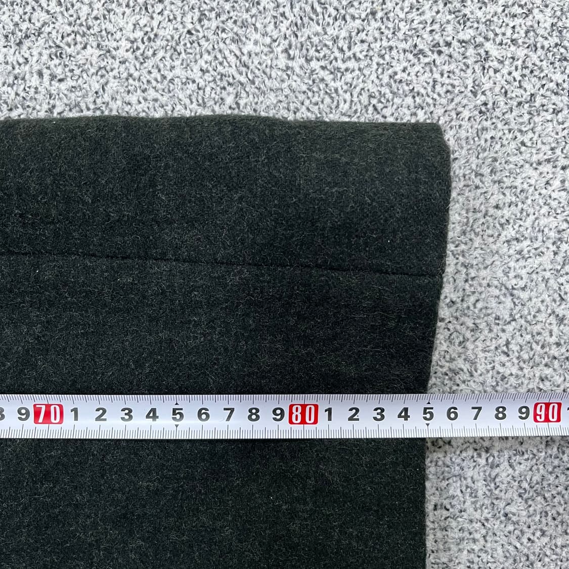 90 헤지스 여성 울 후드 코트 0327M 상품이미지5