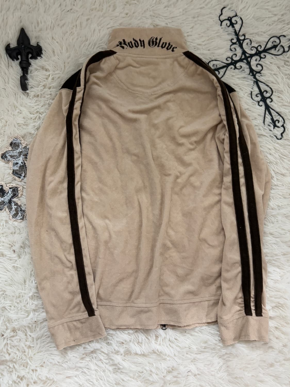 Baby beige lettering point terry jersey 상품이미지7
