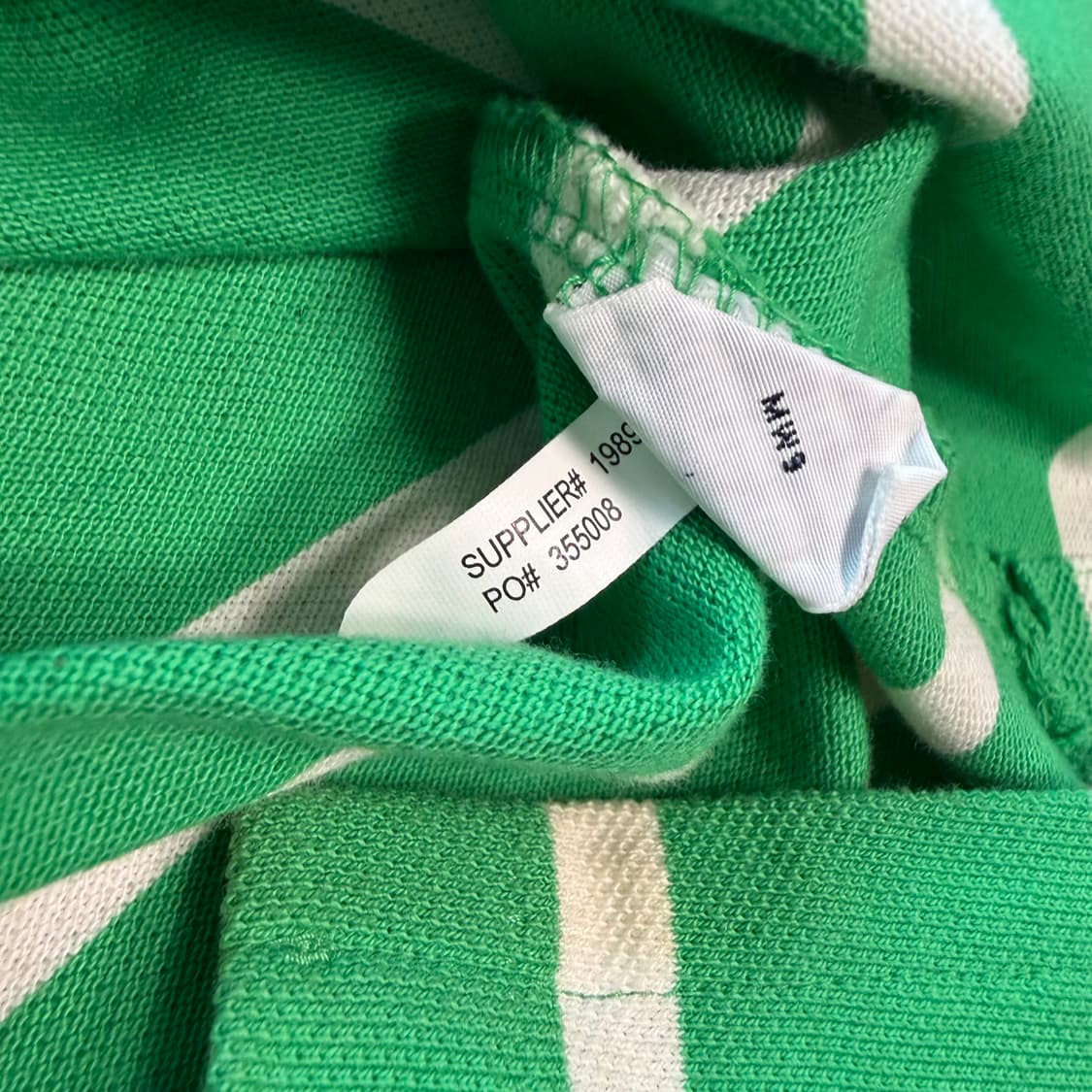 폴로 랄프로렌 스트라이프 폴로 티셔츠 상품이미지3