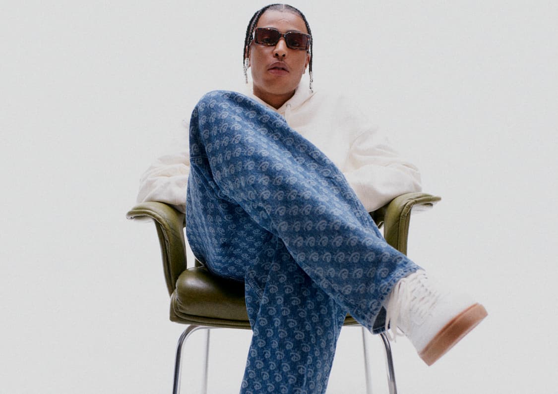 H&M x Disney 100th 모노그램 데님 팬츠 31/30 상품이미지5