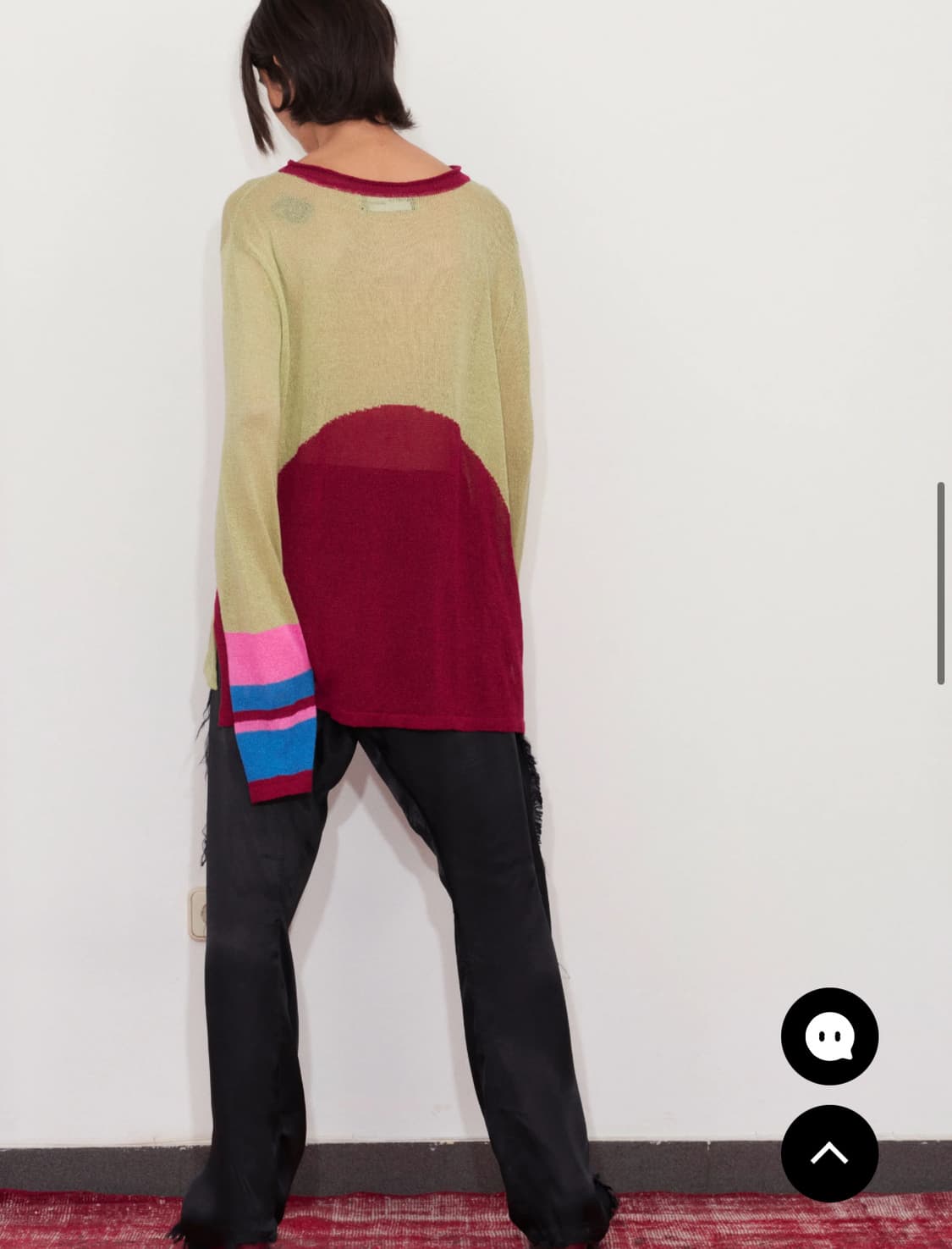 에드워드 커밍 하프문 루즈 스웨터 상품이미지7