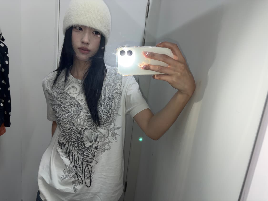 버커루 스컬 프린팅 반팔 상품이미지3