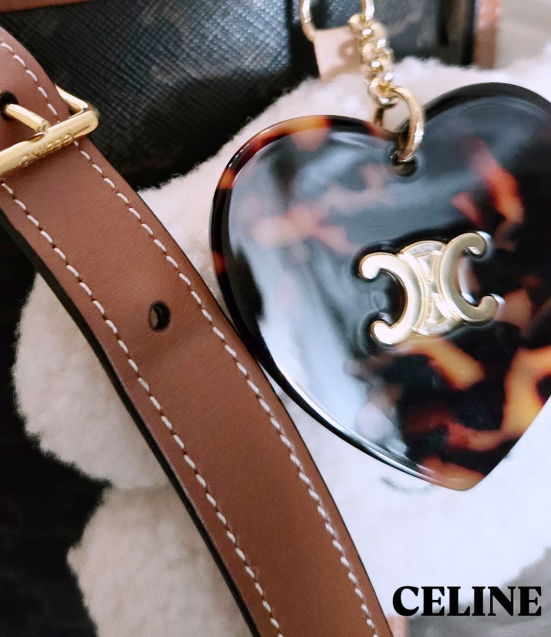 셀린느 트리옹프 버킷백 미디움 상품이미지4