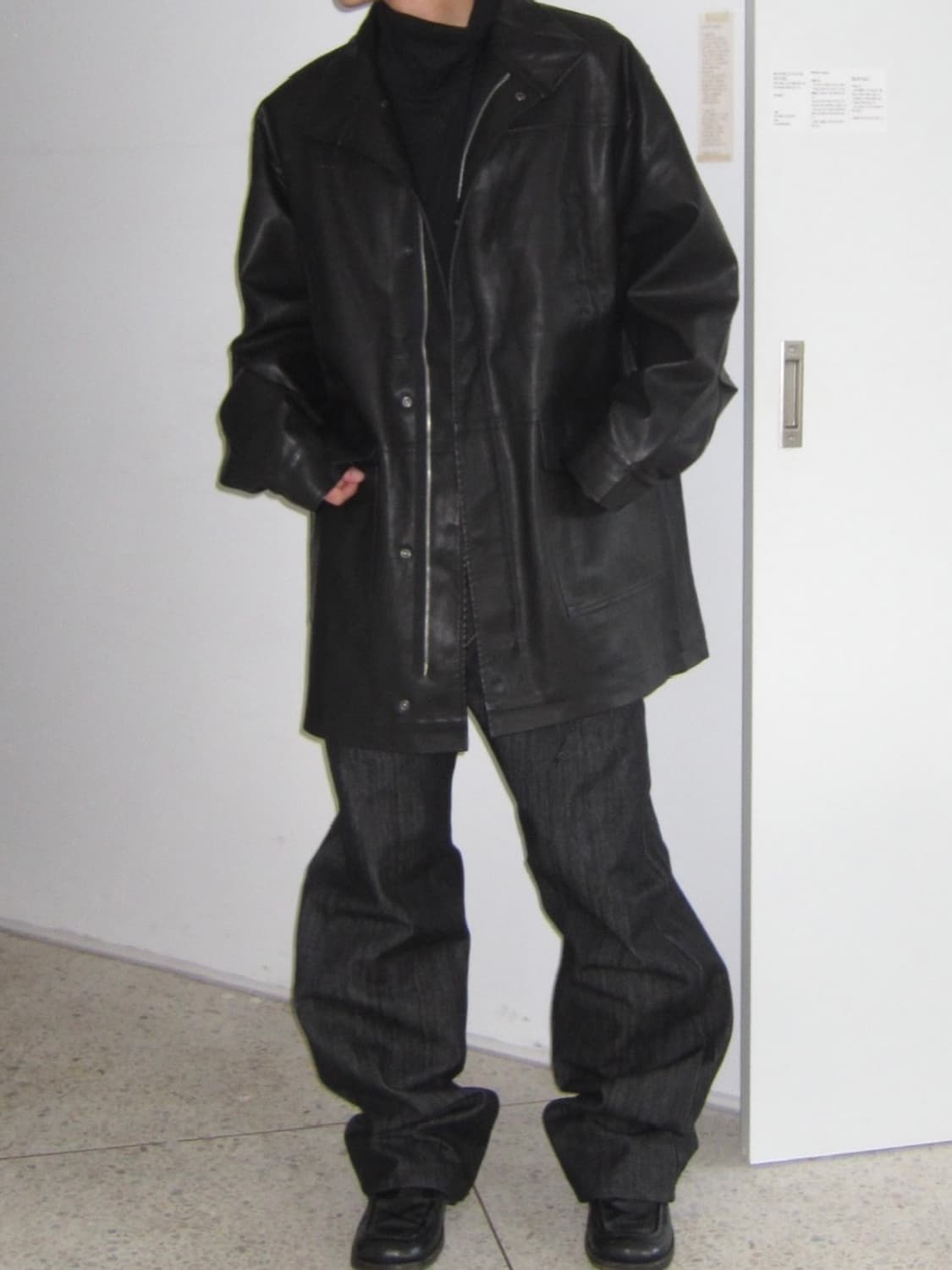 리이리 Tank vintage leather coat 상품이미지2