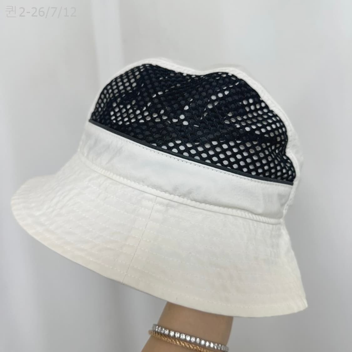 
나이키 여자 벙거지 모자 화이트 M/L 상품이미지4