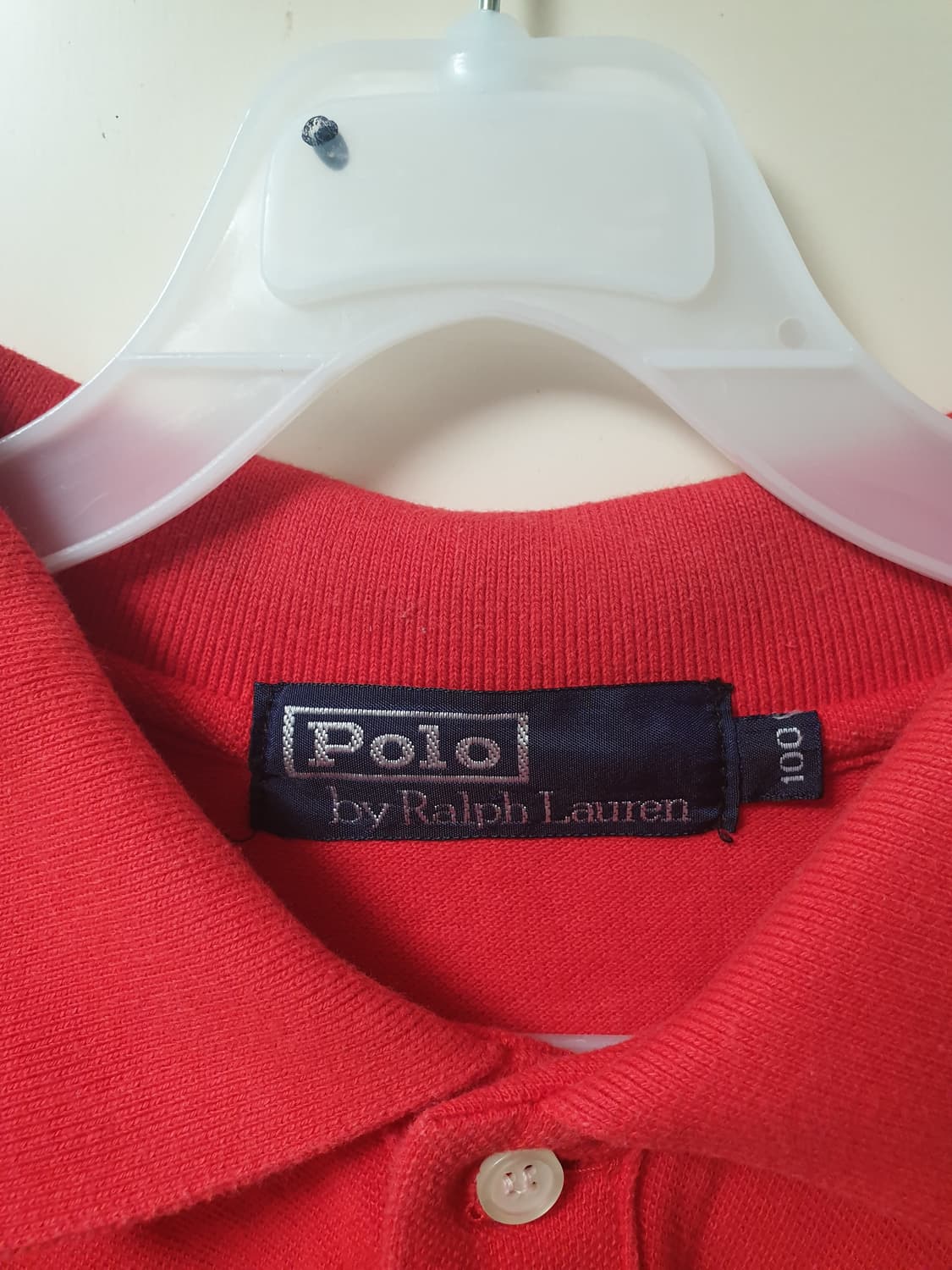 [여성] 폴로 랄프로렌 정품 레드 카라티 100 상품이미지3