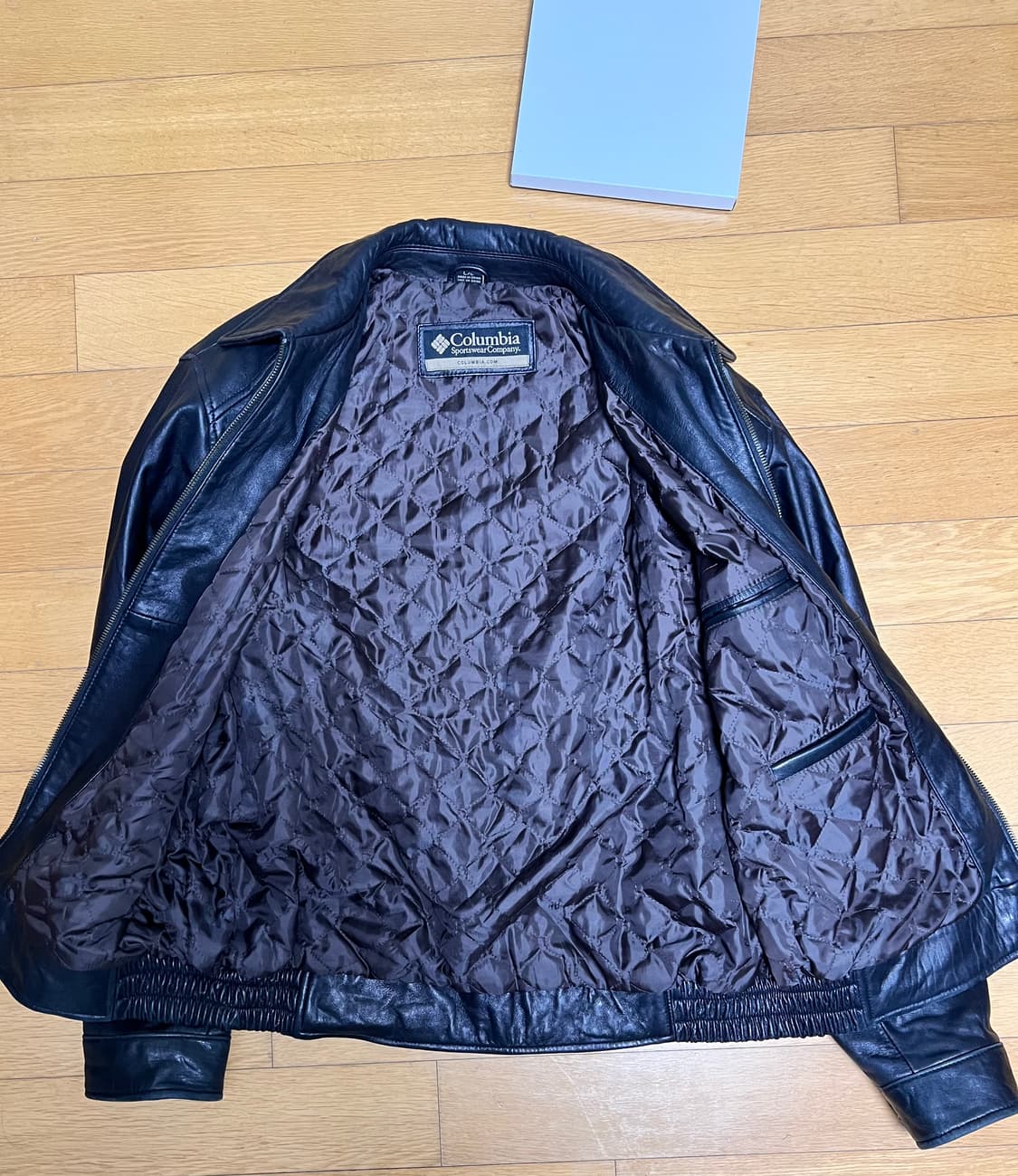 Columbia leather jacket 상품이미지3