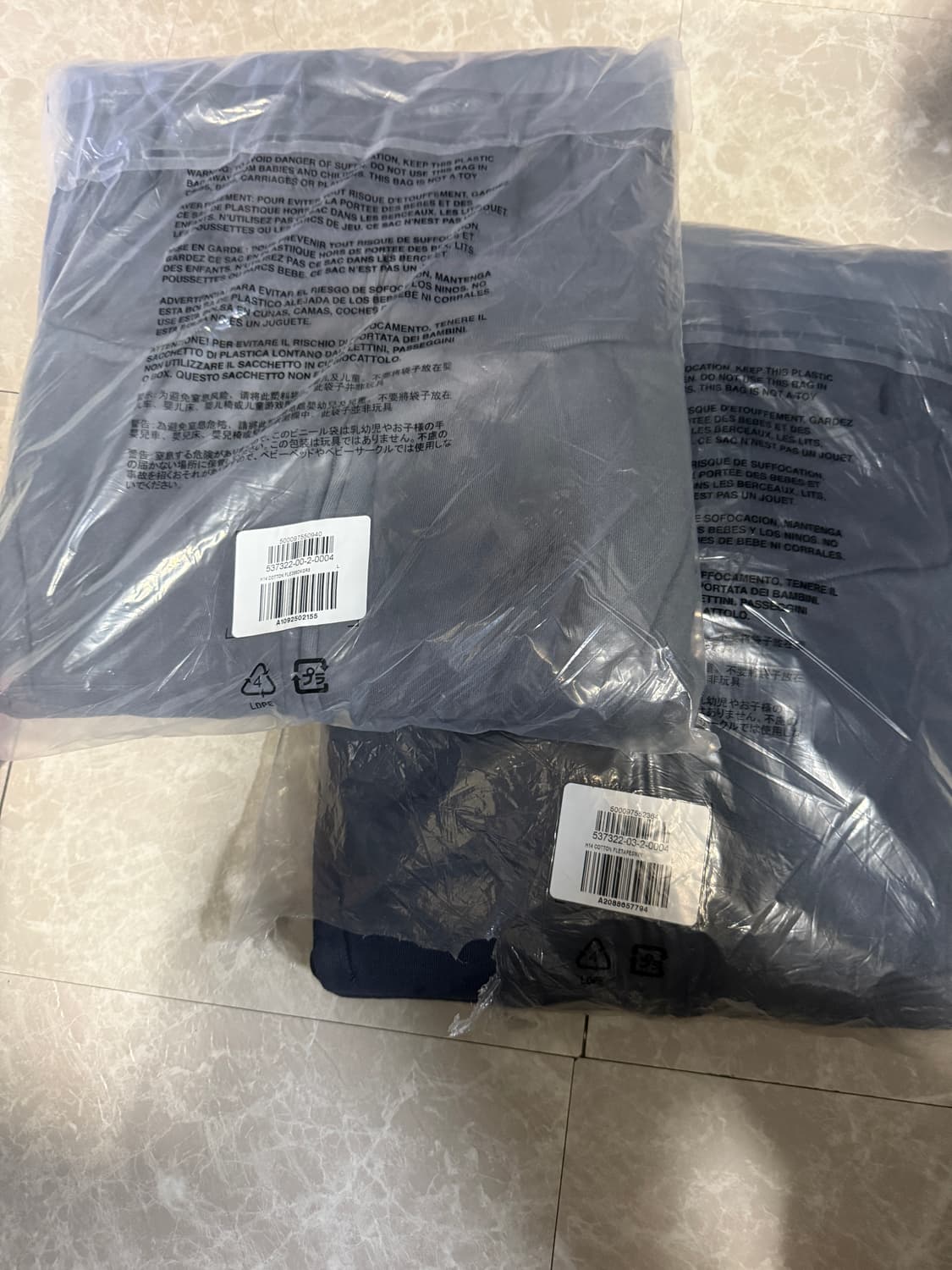 L사이즈 이지 후드 집업 다크그레이,네이비 상품이미지1