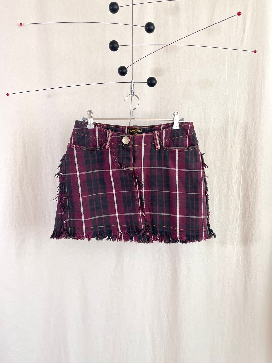 Vivienne Westwood Anglomania Check Skirt 상품이미지1