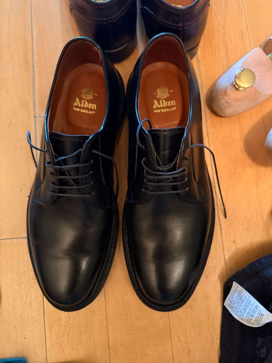 알든 9909 블랙 남성 구두 US 8.0 D 상품이미지1