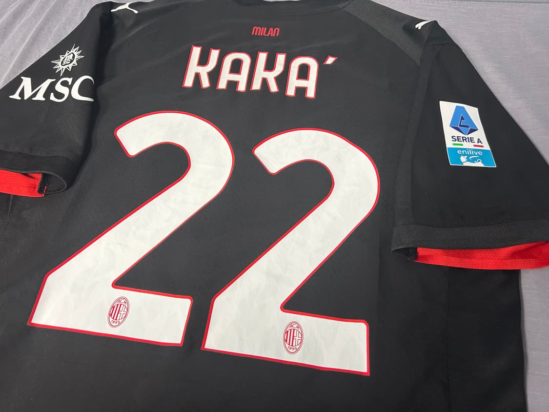 25/26 AC 밀란 홈 어센틱 유니폼 상품이미지3