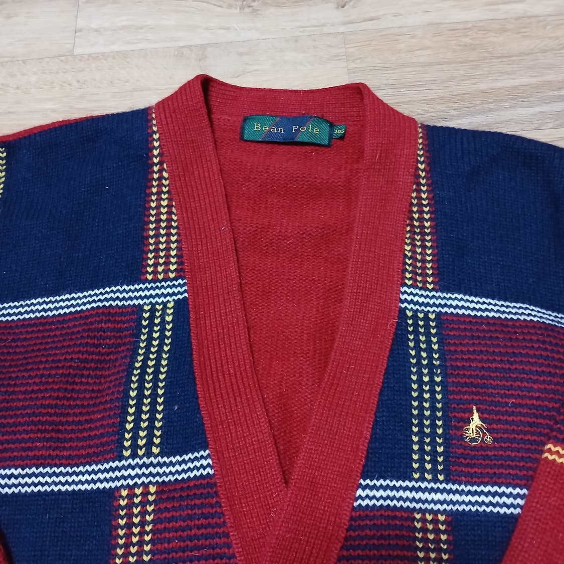 beanpole 빈폴 빈티지 올드스쿨 도톰 니트 가디건 상품이미지8