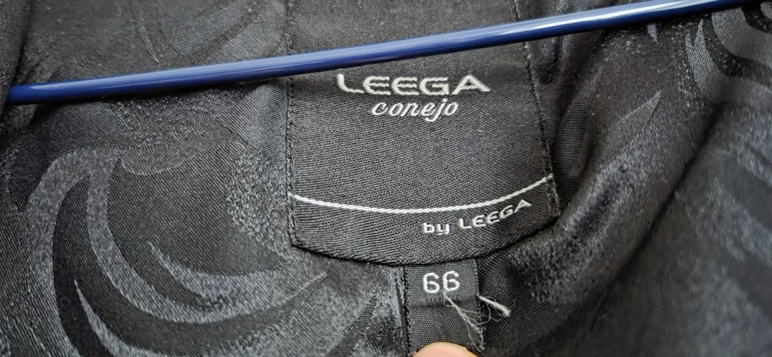 LEEGA 리가 후드 밍크코트 66사이즈 택포 상품이미지8