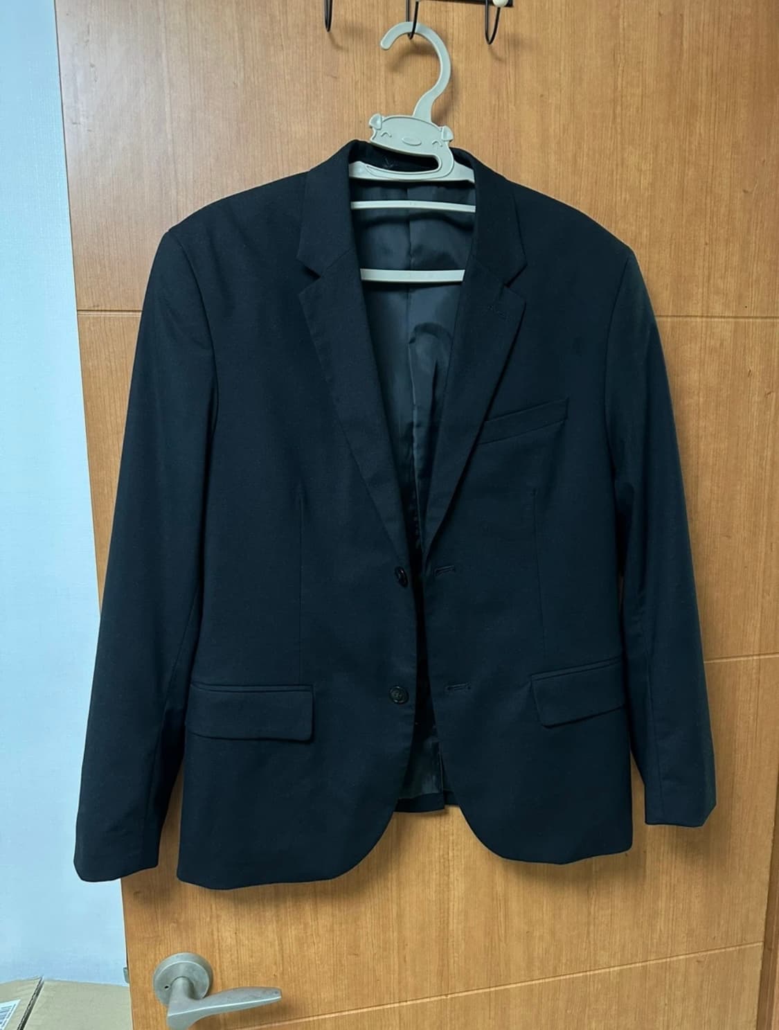 [100] H&M 남성 블랙 정장 자켓 40R 상품이미지1