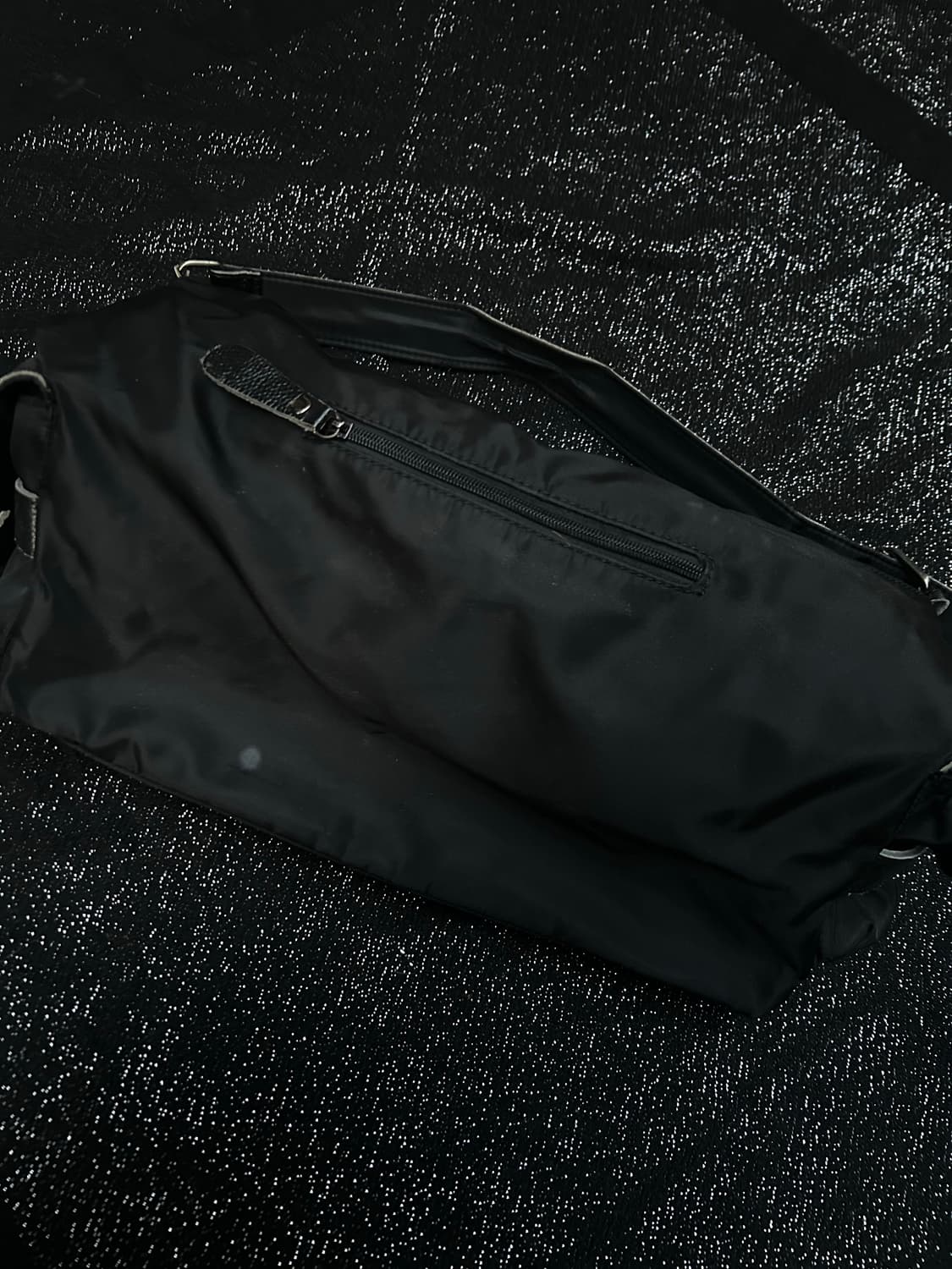 2000s VTG 락시크 멀티포켓 블랙 숄더백 상품이미지3