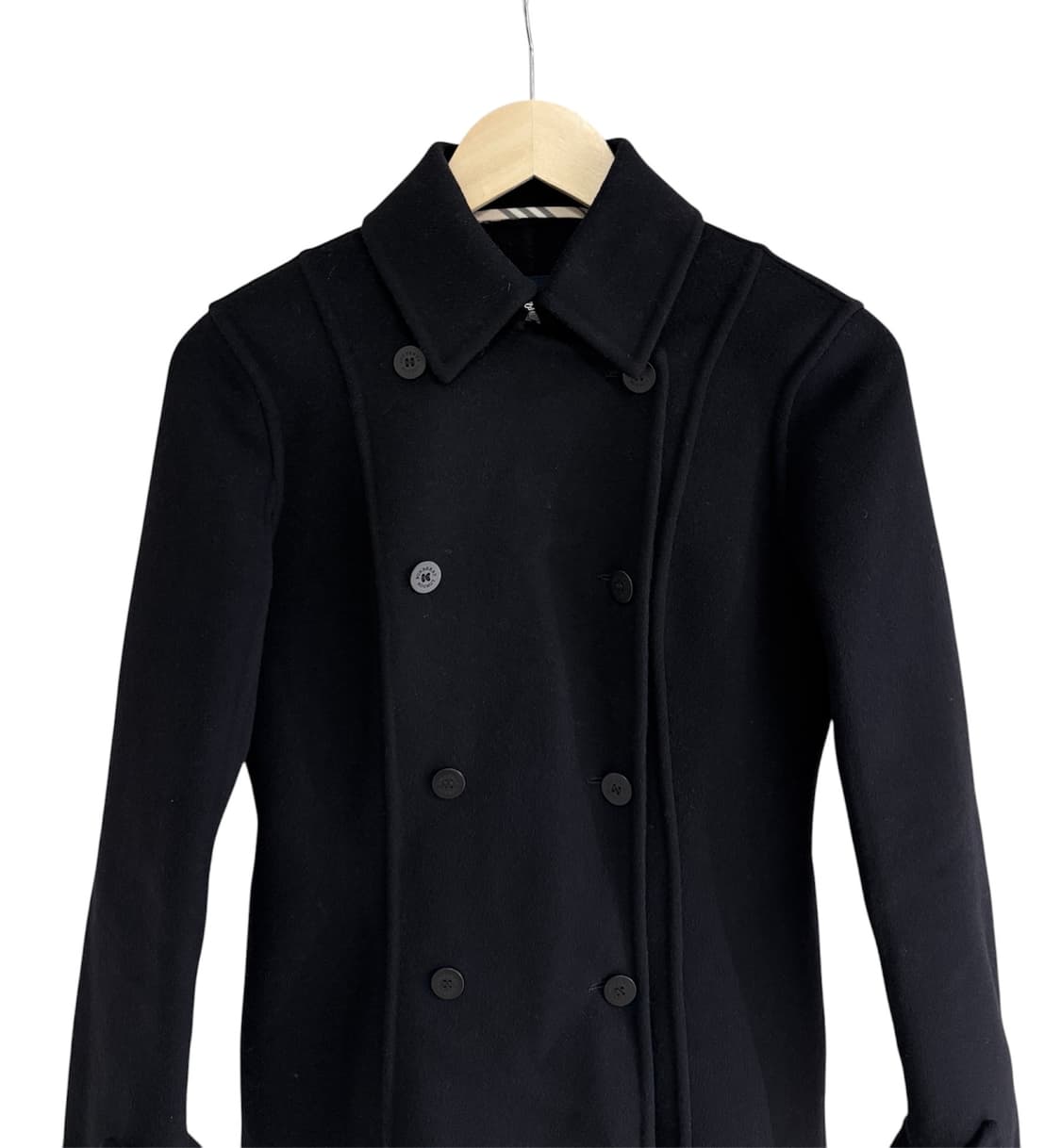 버버리 더블 브레스티드 울 피코트 상품이미지2