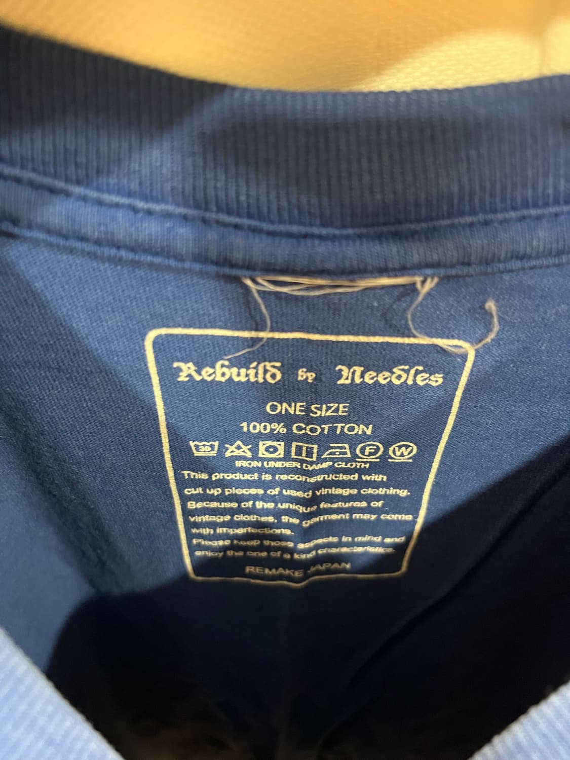 리빌드바이니들스 티셔츠 상품이미지3