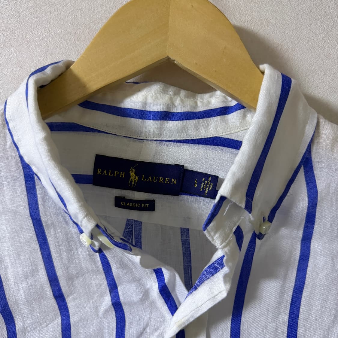폴로 랄프로렌 린넨 스트라이프 클레식 핏 L (남성 105-110) 상품이미지3