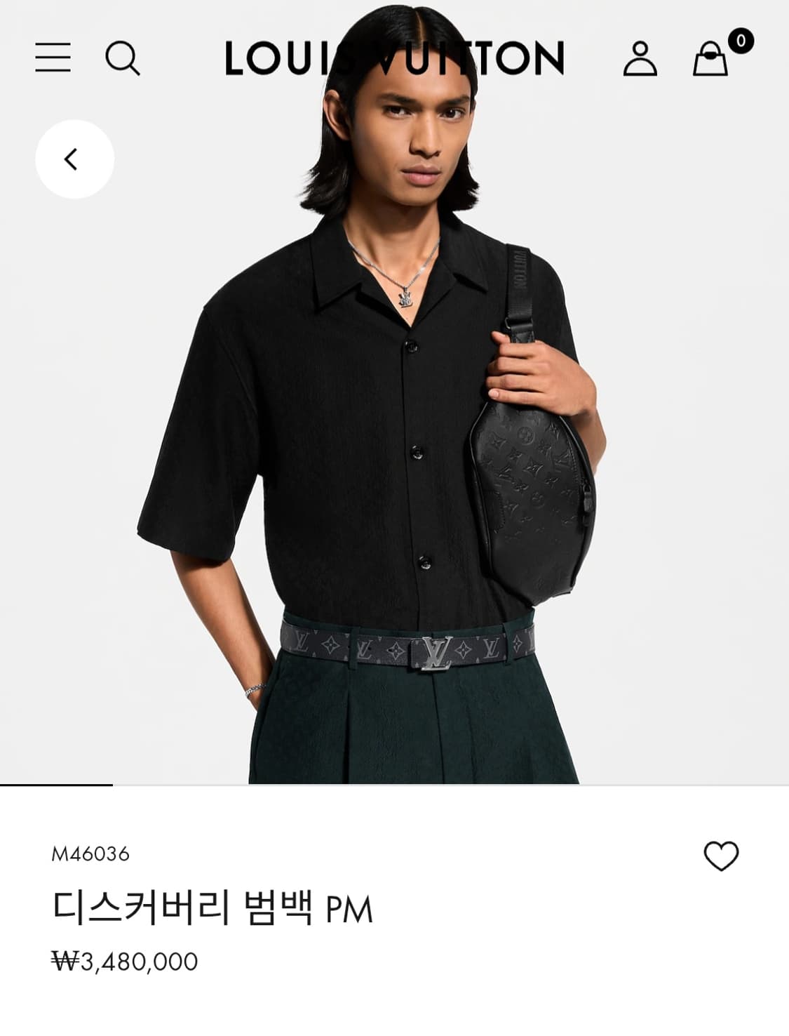 루이비통 올레더 디스커버리 범백 크로스백 신형 상품이미지3