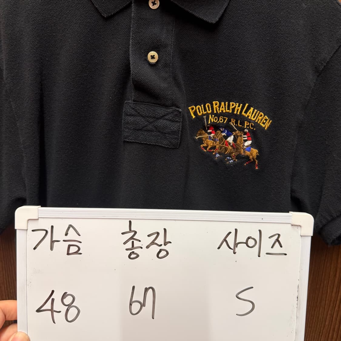 폴로 최신라벨 빅포니 반팔 카라티 S 상품이미지2